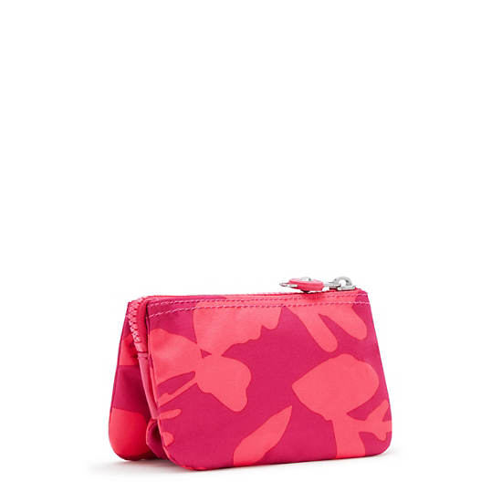 Kipling Creativity Small Printed Pouch Táska Piros | HU 2118SG